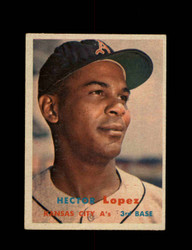 1957 HECTOR LOPEZ TOPPS #6 A'S *G6148