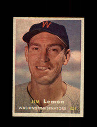 1957 JIM LEMON TOPPS #57 SENATORS *G6302