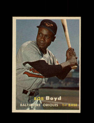 1957 BOB BOYD TOPPS #26 ORIOLES *G6175