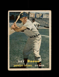 1957 RAY BOONE TOPPS #102 TIGERS *G6571