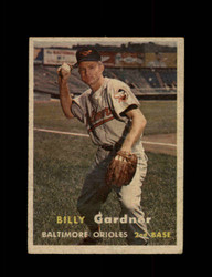 1957 BILLY GARDNER TOPPS #17 ORIOLES *G6711