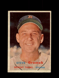 1957 STEVE GROMEK TOPPS #258 TIGERS *G6928