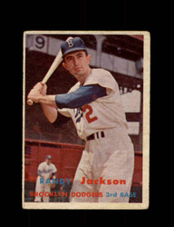 1957 RANDY JACKSON TOPPS #190 DODGERS *G2795
