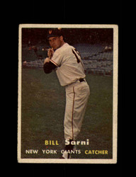1957 BILL SARNI TOPPS #86 GIANTS *R5091