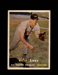 1957 BILLY LOES TOPPS #244 ORIOLES *G2794