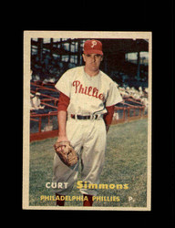 1957 CURT SIMMONS TOPPS #158 PHILLIES *G2687