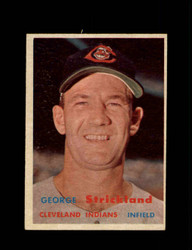 1957 GEORGE STRICKLAND TOPPS #263 INDIANS *R4201