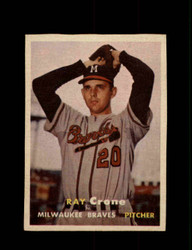 1957 RAY CRONE TOPPS #68 BRAVES *R4010