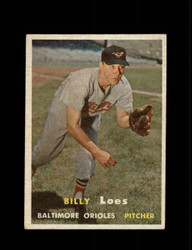 1957 BILLY LOES TOPPS #244 ORIOLES *G4748