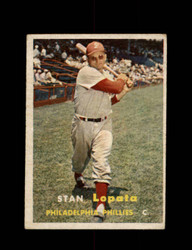 1957 STAN LOPATA TOPPS #119 PHILLIES *R4039