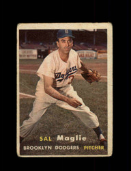1957 SAL MAGLIE TOPPS #5 DIDGERS *2424