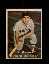 1957 DICK GERNERT TOPPS #202 RED SOX *2966