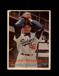 1957 DON BESSENT TOPPS #178 DODGERS *4273
