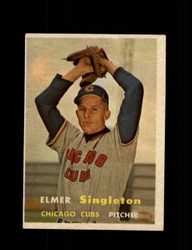 1957 ELMER SINGLETON TOPPS #378 CUBS *G5919