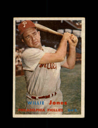 1957 WILLIE JONES TOPPS #174 PHILLIES *R5719