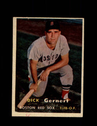 1957 DICK GERNERT TOPPS #202 RED SOX *R5828