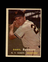 1957 DARYL SPENCER TOPPS #49 GIANTS *R5845