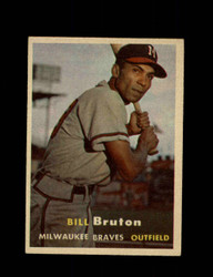 1957 BILL BRUTON TOPPS #48 BRAVES *R5541