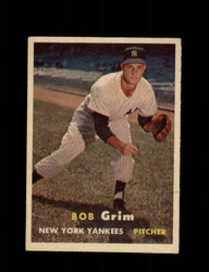 1957 BOB GRIM TOPPS #36 YANKEES *R5565