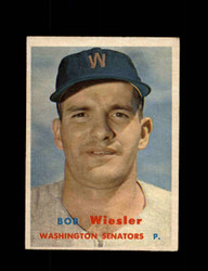 1957 BOB WIESLER TOPPS #126 SENATORS *7334