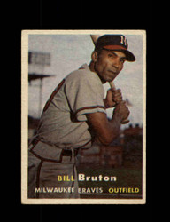 1957 BILL BRUTON TOPPS #48 BRAVES *7513