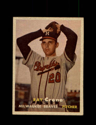 1957 RAY CRONE TOPPS #68 BRAVES *5390