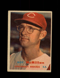 1957 ROY MCMILLAN TOPPS #69 REDLEGS *5378