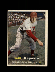 1957 SAUL ROGOVIN TOPPS #129 PHILLIES *5300