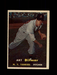 1957 ART DITMAR TOPPS #132 YANKEES *5765