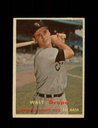 1957 WALT DROPO TOPPS #257 WHITE SOX *3261