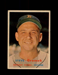 1957 STEVE GROMEK TOPPS #258 TIGERS *3227