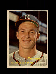 1957 CHUCK TANNER TOPPS #392 BRAVES *2064