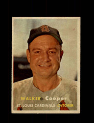 1957 WALKER COOPER TOPPS #380 CARDINALS *2766