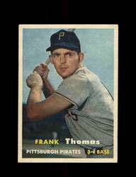 1957 FRANK THOMAS TOPPS #140 PIRATES *2349
