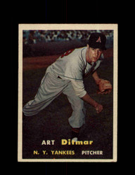 1957 ART DITMAR TOPPS #132 YANKEES *2943