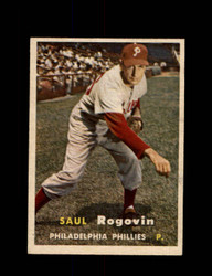 1957 SAUL ROGOVIN TOPPS #129 PHILLIES *2310