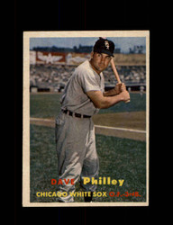 1957 DAVE PHILLEY TOPPS #124 WHITE SOX *1583