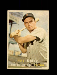 1957 PETE DALEY TOPPS #388 RED SOX *9701
