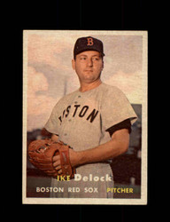 1957 IKE DELOCK TOPPS #63 RED SOX *9950