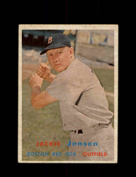 1957 JACKIE JENSEN TOPPS #220 RED SOX *8166