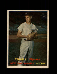 1957 TOMMY BYRNE TOPPS #108 YANKEES *7988