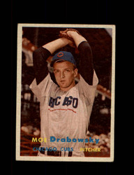1957 MOE DRABOWSKY TOPPS #84 CUBS *6418