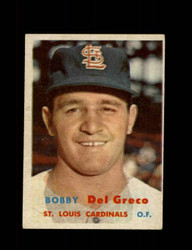 1957 BOBBY DEL GRECO TOPPS #94 CARDINALS *6272