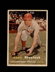 1957 MARV BLAYLOCK TOPPS #224 PHILLIES *1987