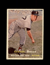 1957 GEORGE SUSCE TOPPS #229 RED SOX *1355