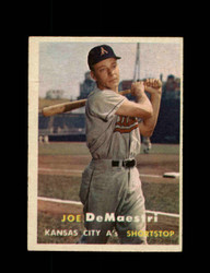 1957 JOE DEMAESTRI TOPPS #44 A'S *1697