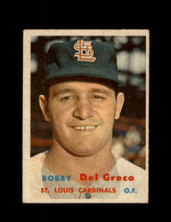 1957 BOBBY DEL GRECO TOPPS #94 CARDINALS *1012