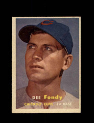 1957 DEE FONDY TOPPS #42 CUBS *2758