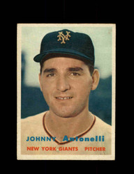 1957 JOHNNY ANTONELLI TOPPS #105 GIANTS *3462
