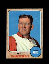 1968 FRED WHITFIELD TOPPS #133 REDS *5042